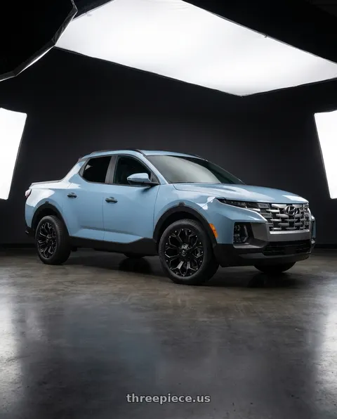 2026 Hyundai Santa Cruz SEL Activity with Fuel 1PC D546 ASSAULT 5X114.3/5X120 20X9 +35 MATTE BLACK MILLED wheels