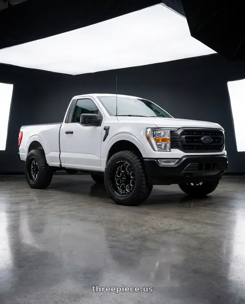 2023 Ford F-150 with WELD Off-Road Redondo 6x135 20x10 -18 Gloss Black/Milled wheels