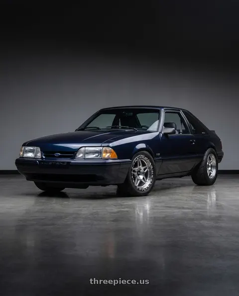 1991 Ford Mustang with Belak Industries Series 3 Wheel - Single Beadlock Billet 5x114.3 15x10 +39 wheels