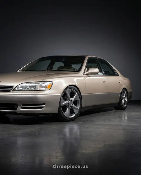 1993 Lexus ES300 with OE Wheels TY12 5x114.3 18x7.5+45 Gunmetal wheels