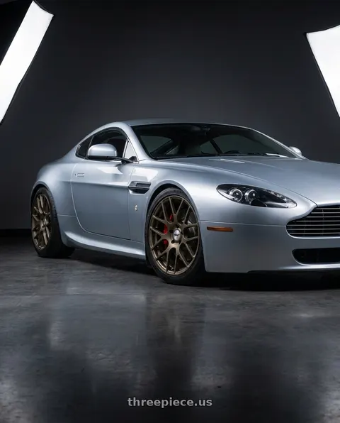2011 Aston Martin V8 Vantage with TSW NURBURGRING 5X114.3 17X7.5 +45 MATTE BRONZE wheels