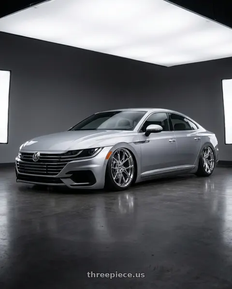 2020 Volkswagen Arteon with ESR Wheels RF2 5x112 19x9.5 +22 Chrome wheels
