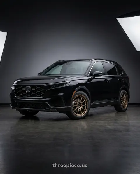 2025 Honda CR-V with Volk Racing CE28N 5x114.3 18x8.5 +30 BRONZE wheels