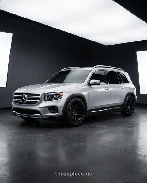 2023 Mercedes Benz Glb200 with Rotiform 1PC R122 SPF 5X112 18X8.5 +35 MATTE BLACK wheels