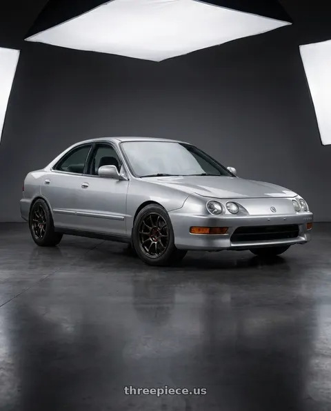 1998 Acura Integra LS with Volk Racing ZE40 4x100 16x7.0+36 Diamond Dark Gunmetal wheels