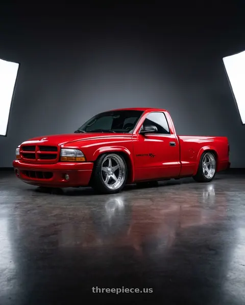 1999 Dodge Dakota R/T with CCW SA50 6x114.3 17x9 +40 Polished wheels