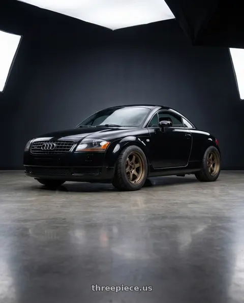 2003 Audi TT Quattro with Volk Racing TE37V 4x100 17x8.5+30 wheels