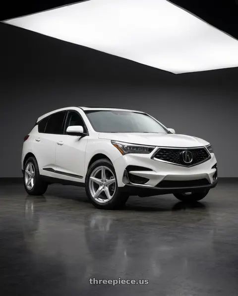 2022 Acura RDX with TSW ESPRIT 5x114.3 18x8.5 +35 Hyper Silver W/ Machined Face wheels