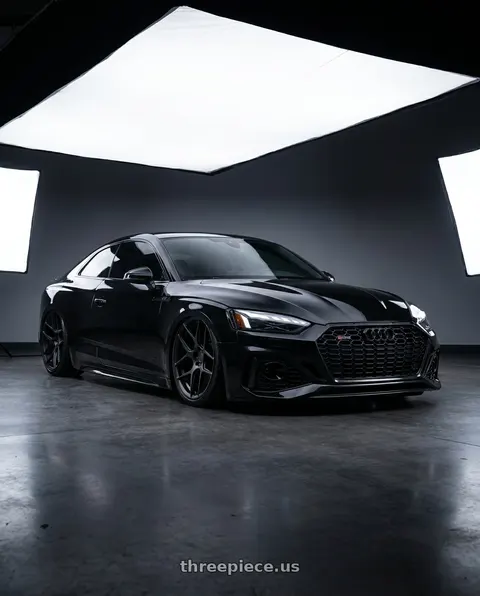2022 Audi RS5 with Aodhan AFF2 5x112 20x9+30 Matte Black wheels