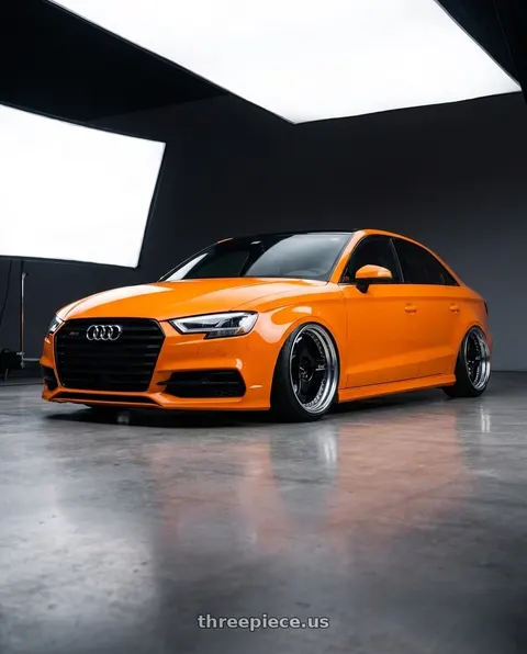 2017 Audi RS3 with Advan Racing ONI2 PROGRESSIVE 5x112 20x10.5 +32 MACHINING & RACING GLOSS BLACK wheels