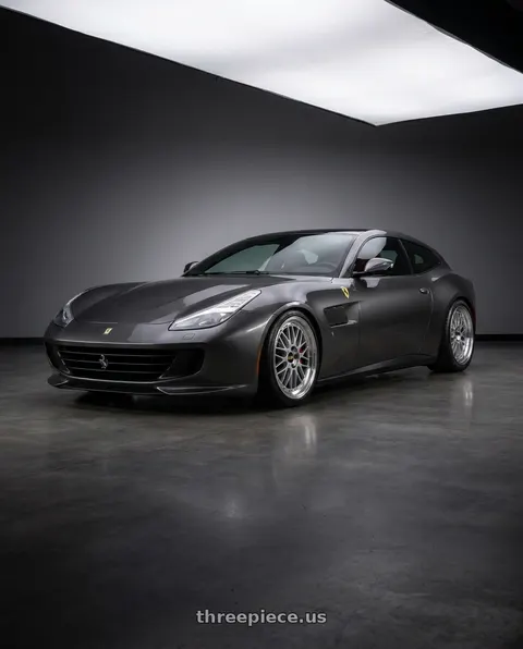 2020 Ferrari GTC4Lusso with BBS LM 5x120 20x10.0+20 Diamond Silver wheels