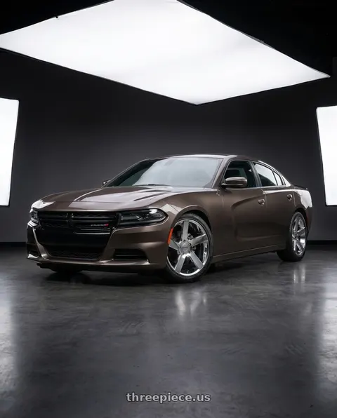 2021 Dodge Charger SXT with Vision Street-Designs 472 Switchback 5x115 20x9+15 Chrome wheels