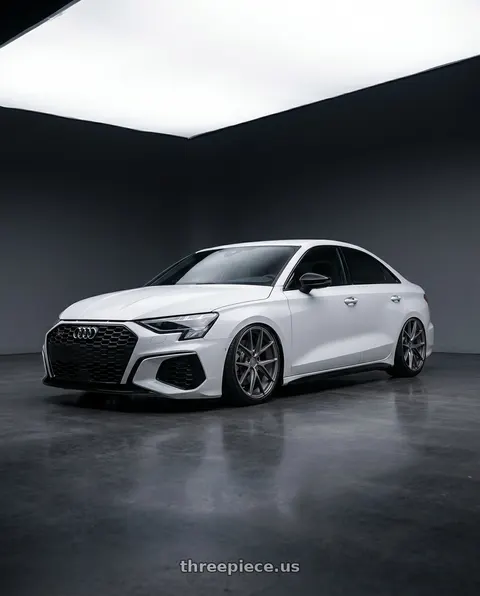 2024 Audi S3 with Niche 1PC M116 MISANO 5X112 19X9.5 +38 MATTE GUN METAL wheels