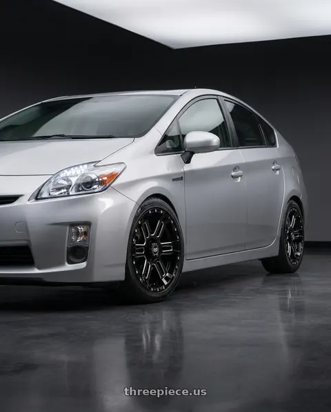 2010 Toyota Prius with Enkei Commander 5x127 18x8.5+20 Black Machined wheels