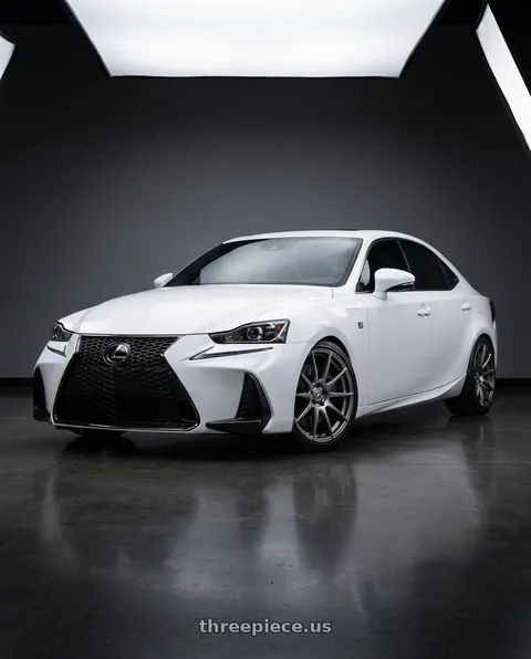 2018 Lexus IS350 F Sport with Forgestar CF10 5x114.3 19x9.5 +29 Gloss Anthracite wheels