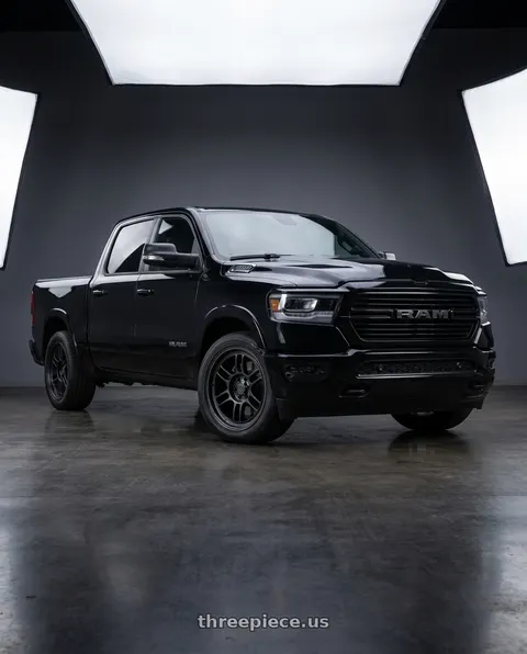 2026 Ram 1500 with Enkei RPT1 6x139.7 18x9+0 Black wheels
