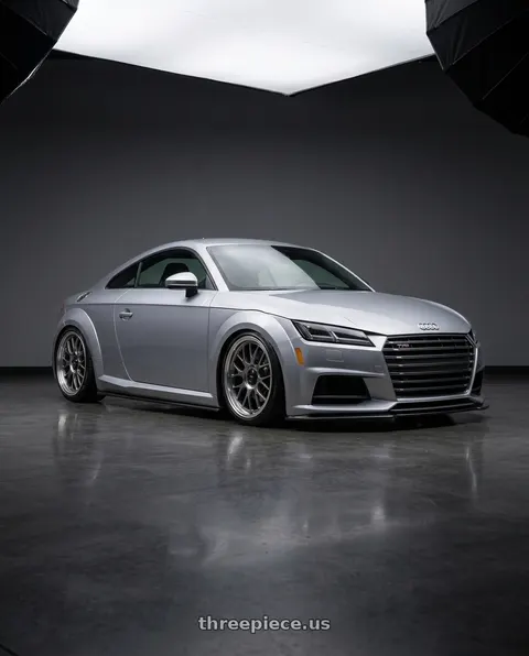 2020 Audi TTS Quattro with Konig MRK1 5X112 18x9+36 Hyper Carbon - Gloss Black Gear Cap/Logo/Cover Plate wheels