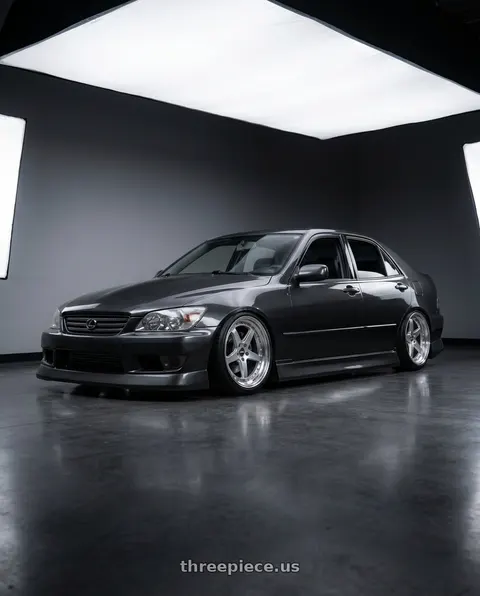 2003 Lexus IS300 with ESR Wheels CS SERIES CS5 5x114.3 18x10.5 +22 Hyper Silver wheels