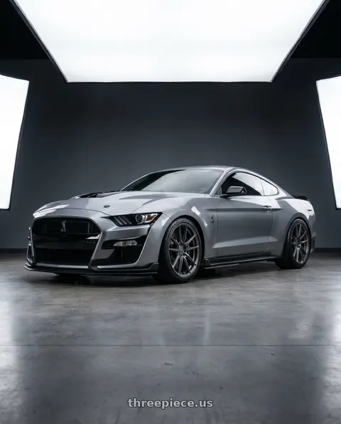 2020 Ford Mustang Shelby GT500 with American Racing AR941 MACH FIVE 5X114.3 20X10 +35 GRAPHITE wheels