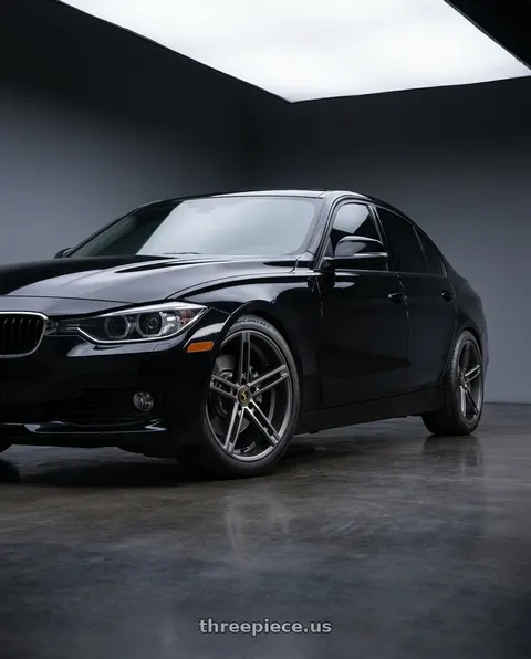 2014 BMW 328i xDrive with Continental ExtremeContact Sport 02 205/50R15 86W - 03151110000 wheels