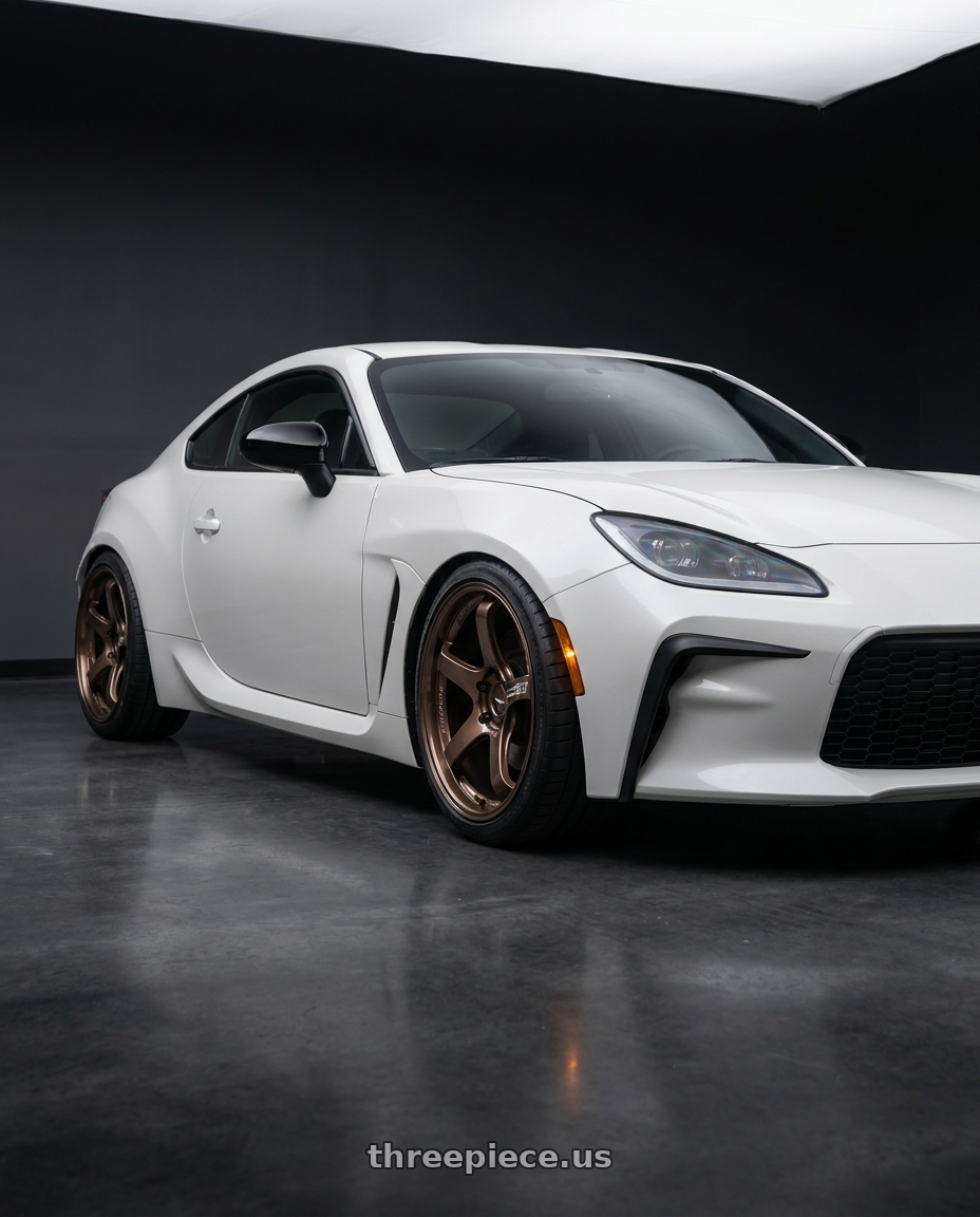 2026 Toyota gr86 with Advan Racing GT BEYOND 5x100 18x8.5 +45 RACING COPPER BRONZE wheels