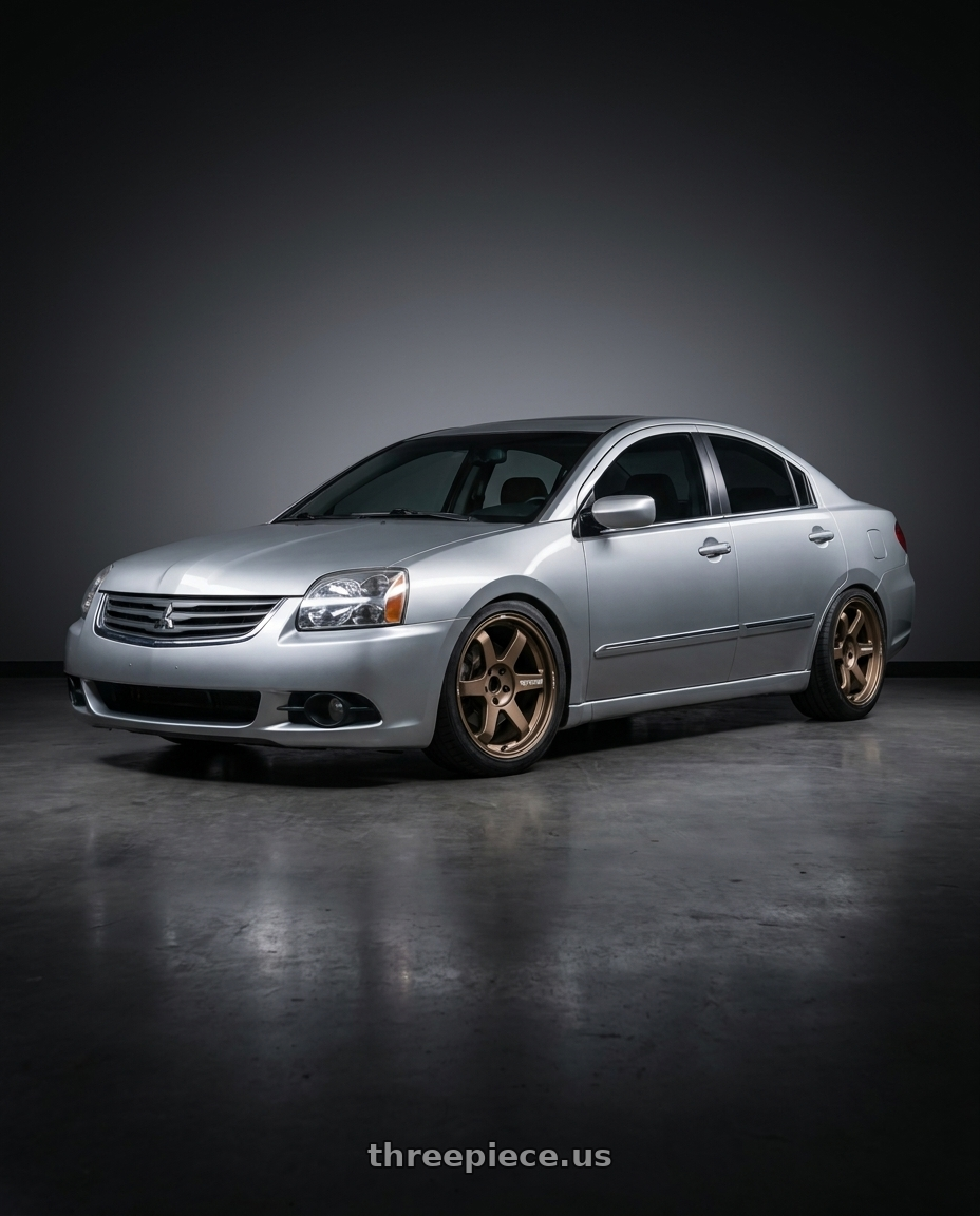 2006 mitsubishi galant grunder with Volk Racing TE37 Ultra M Spec 5x112 19x9.5+23 19x10.5+35 Bronze Almite Toyota Supra MK5 Spec wheels