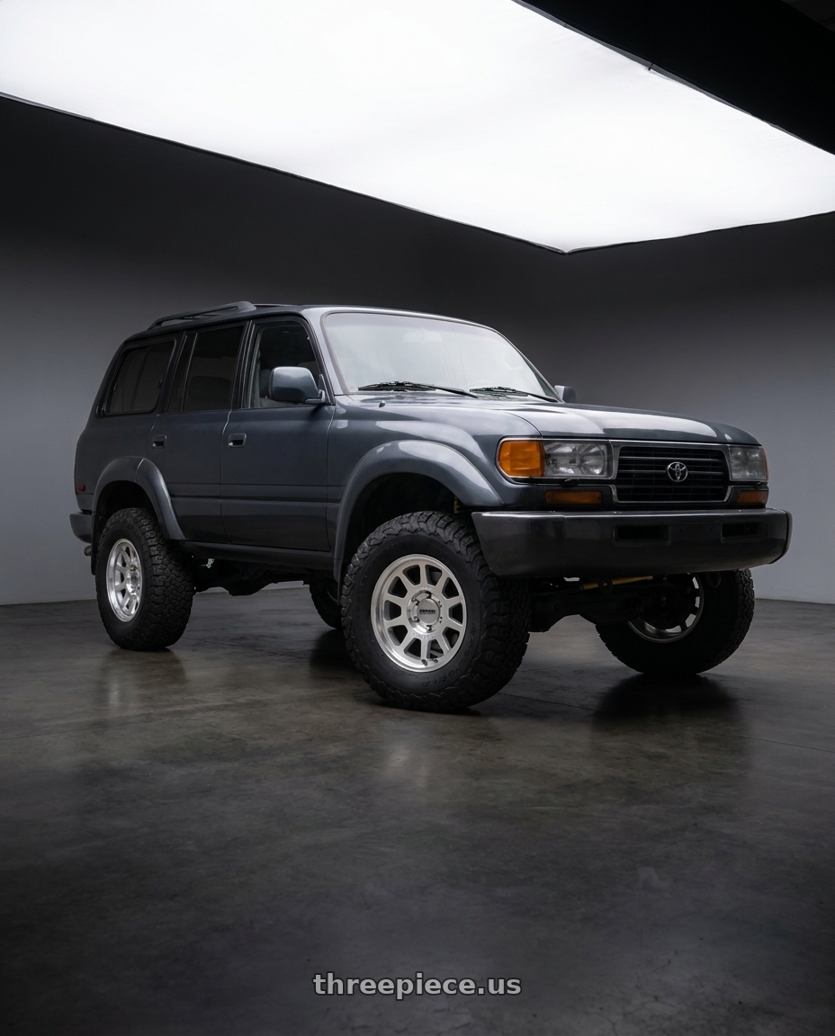 1993 toyota land cruiser with Method MR703 Bead Grip 17x8.5 +35mm Offset 6x5.5 106.25mm CB Machined - Clear Coat Wheel - MR70378560335 wheels