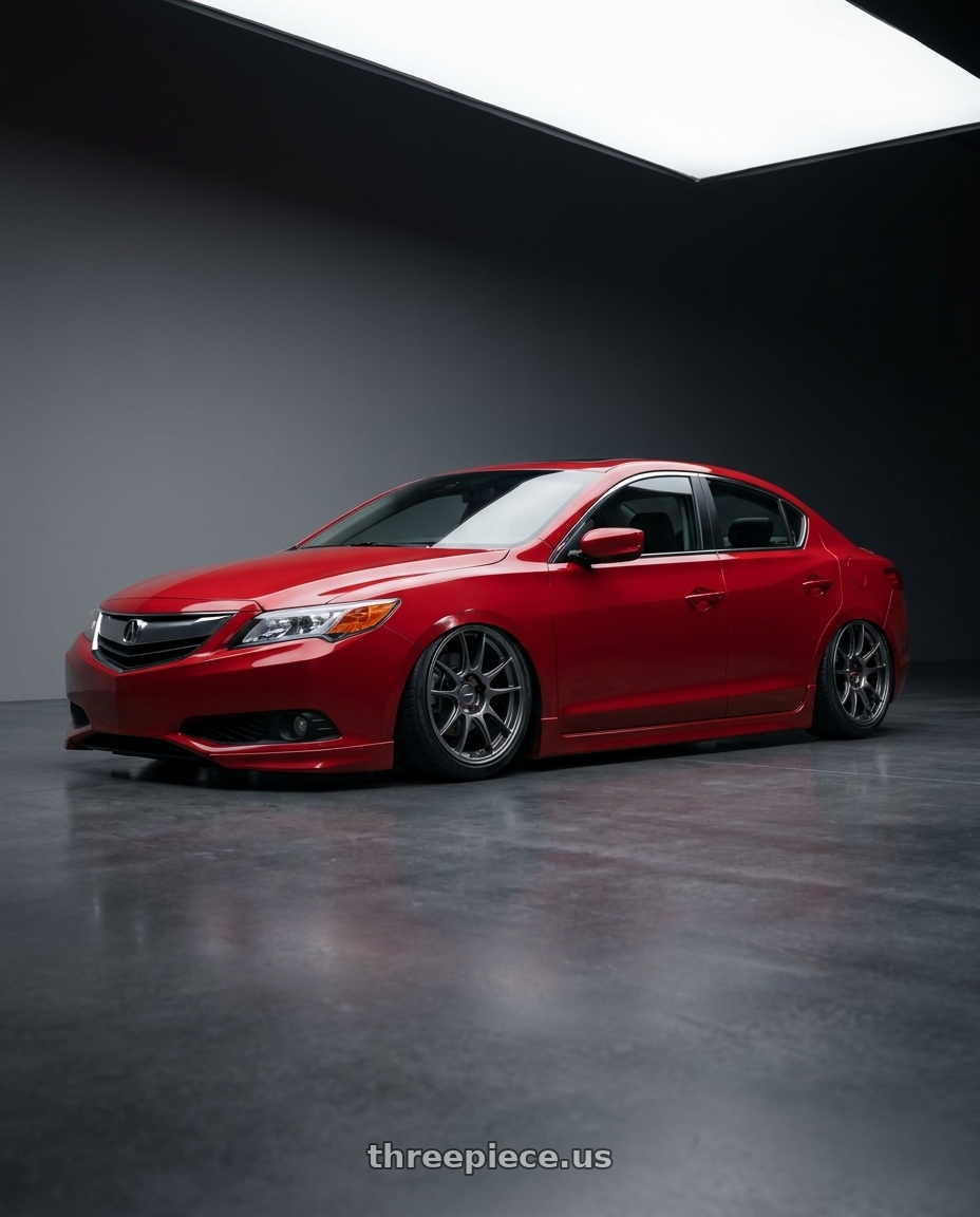 2012 Acura ILX with Ssr Gtx04 5x114.3 17x8+45  DARK GUNMETAL wheels