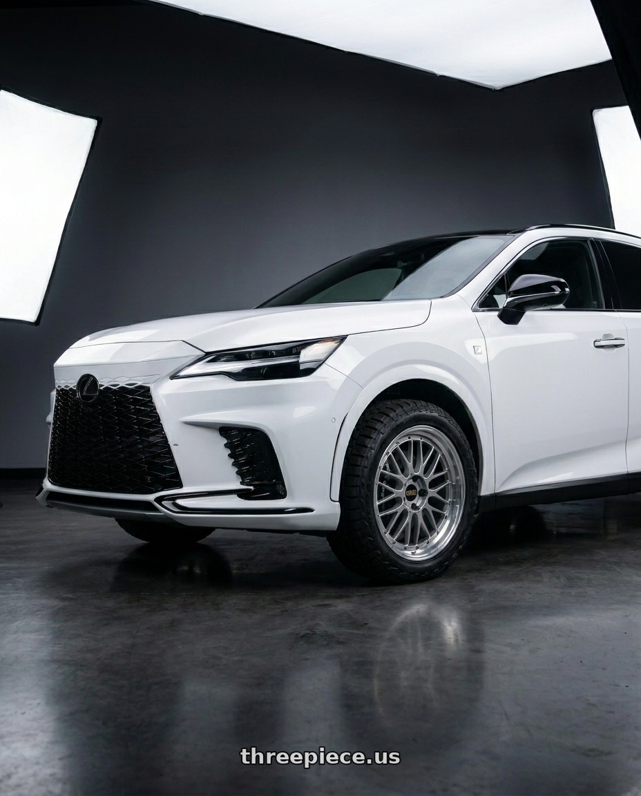 2023 Lexus rx350  with BBS LM 5x120 21x10.0+38 Diamond Silver wheels