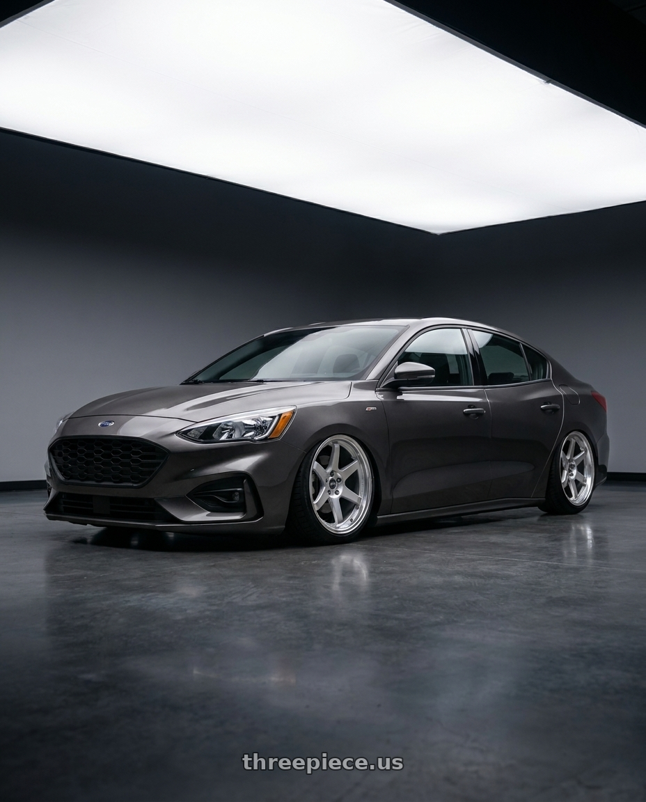 2021 Focus sedan st line with ESR Wheels APEX SERIES AP6 5x114.3 19x8.5 +30 Hyper Silver wheels