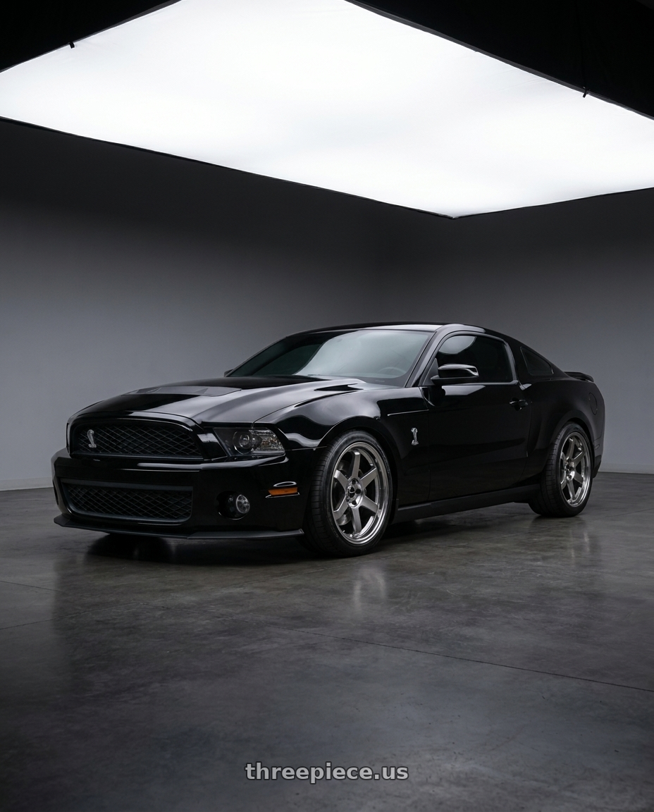 2011 GT500 SVT Performance Package Black with Vors TR37 5x114.3 19x9.5  +35 Hyper Black wheels