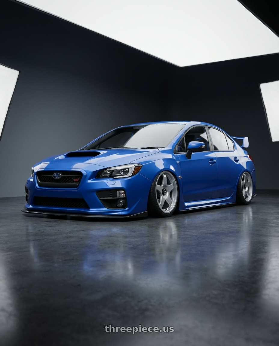 2013 Subaru WRX STI with fifteen52 CHICANE 5x114.3 / 5x100 18x8.5 +35 SPEED SILVER (GLOSS SILVER) wheels