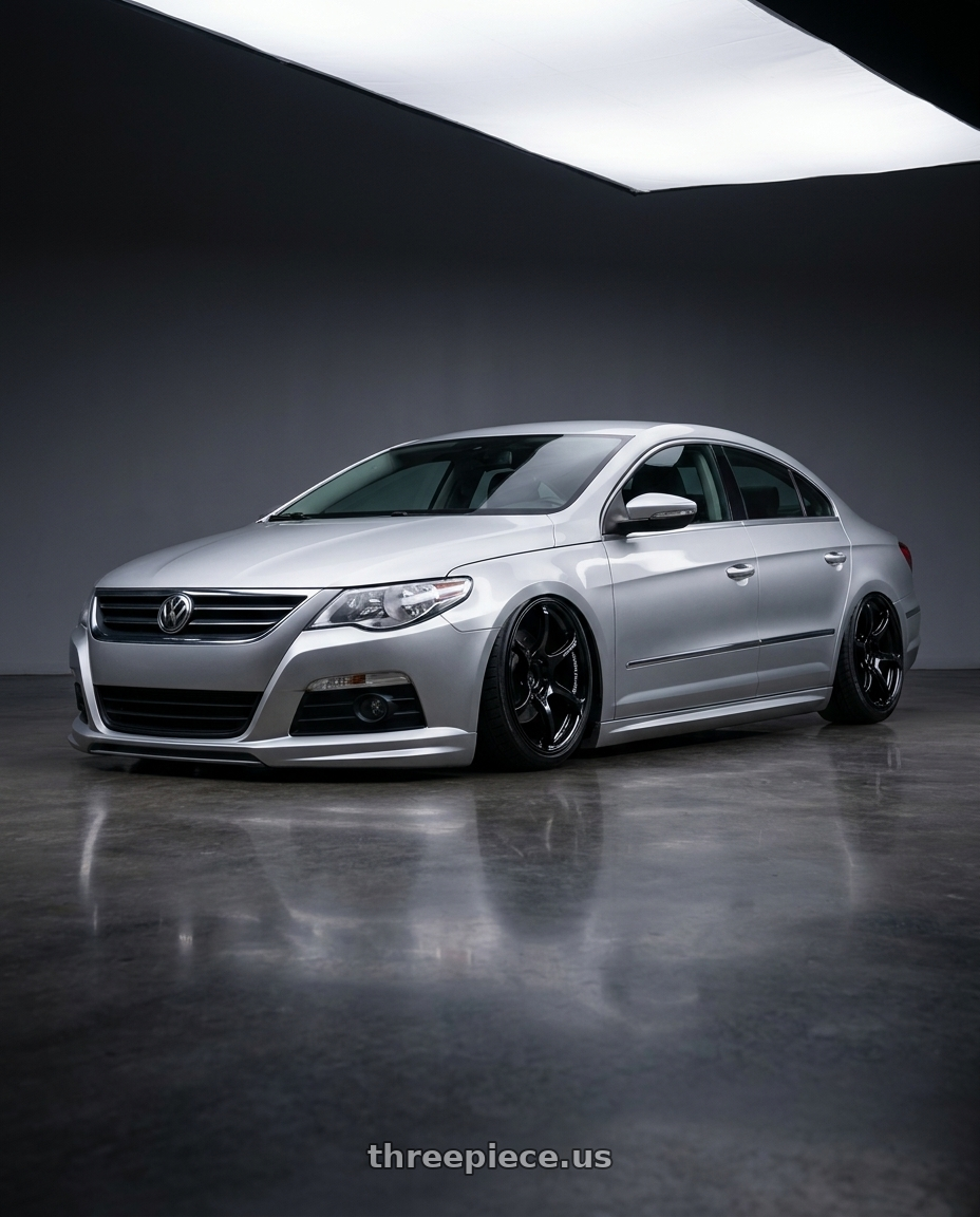 2015 Volkswagen CC with Advan RGIII 5x112 19x8.5+45 Gloss Black wheels