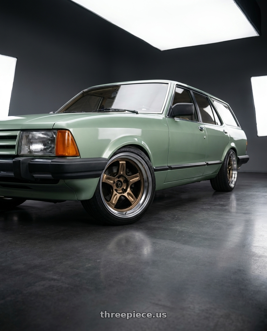 1985 Ford granada with Volk Racing 21C SPEC-SR 5x114.3 18x11 -10 SHINING BRONZE METAL / RIM DC wheels