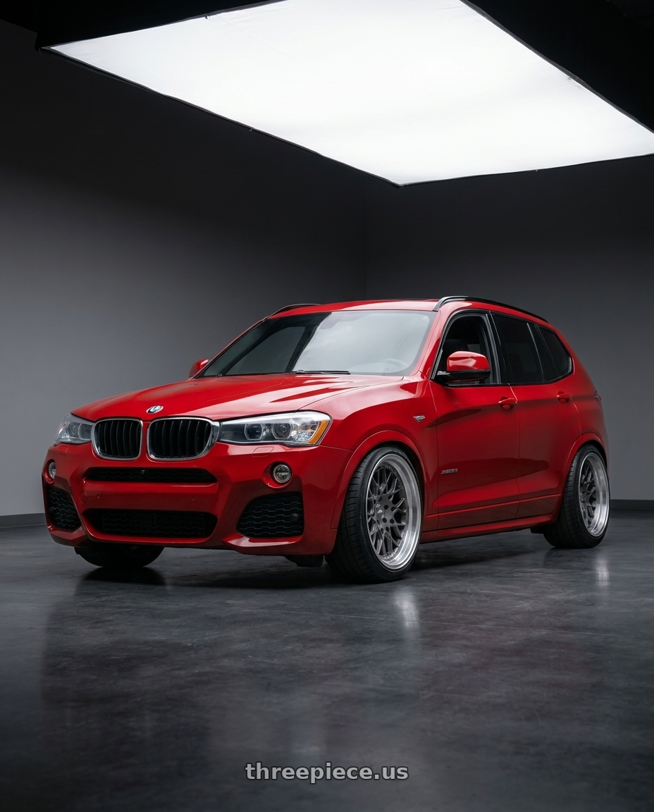 2017 x3 Msport with ESR Wheels CS SERIES CS3 5x120 19x9.5 +22 Matte Graphite wheels