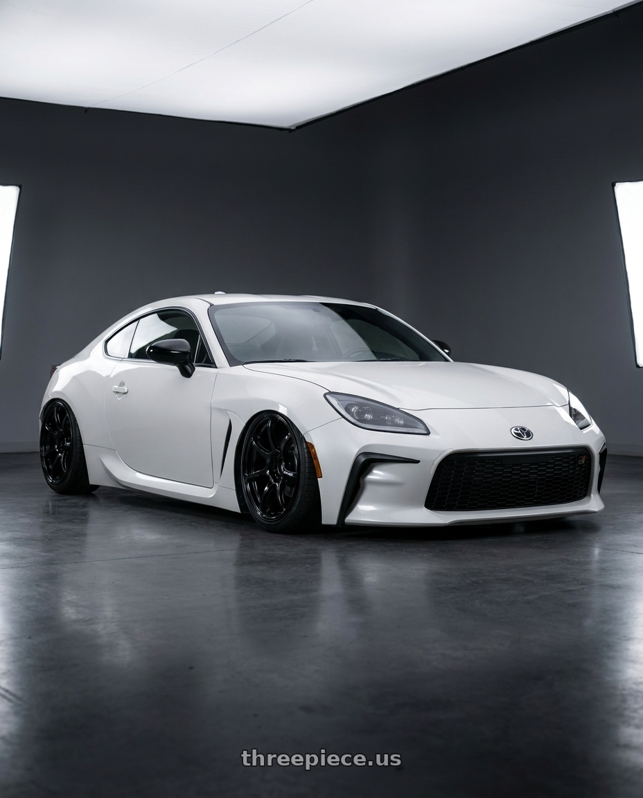 2016 Scion FR-S with Advan RGIII 5x100 18x9.5+45 Gloss Black wheels