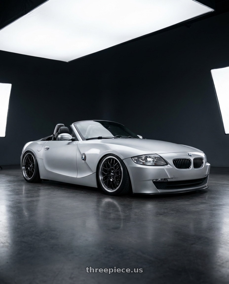 2006 E85 z4 with BBS RG-R 5x120 18x8.5+13 Diamond Black wheels