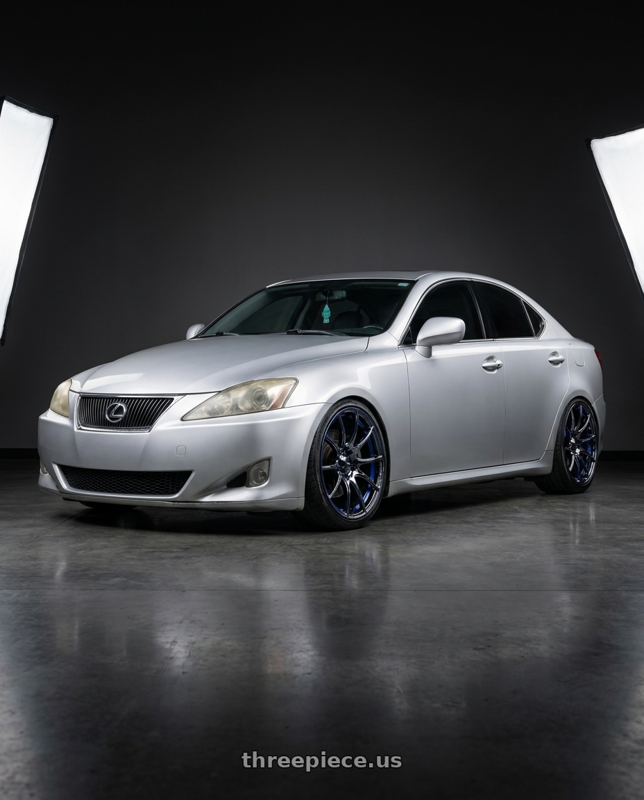 2006 Lexus is250 with WedsSport SA-10R 5x114.3 18x9.5+38 R wheels