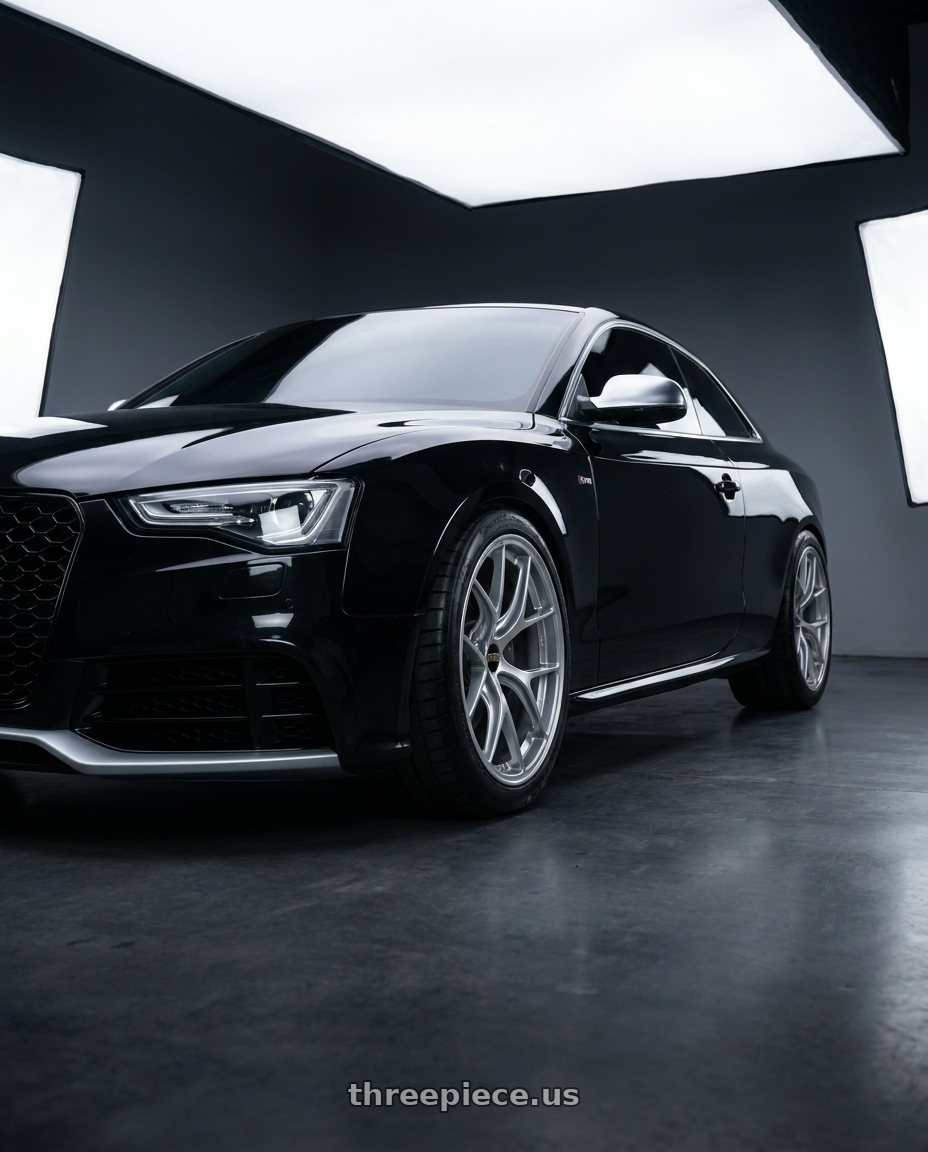 2012 Audi S5 with BBS RI-D 5x114.3 20x11 +30 Diamond Silver wheels