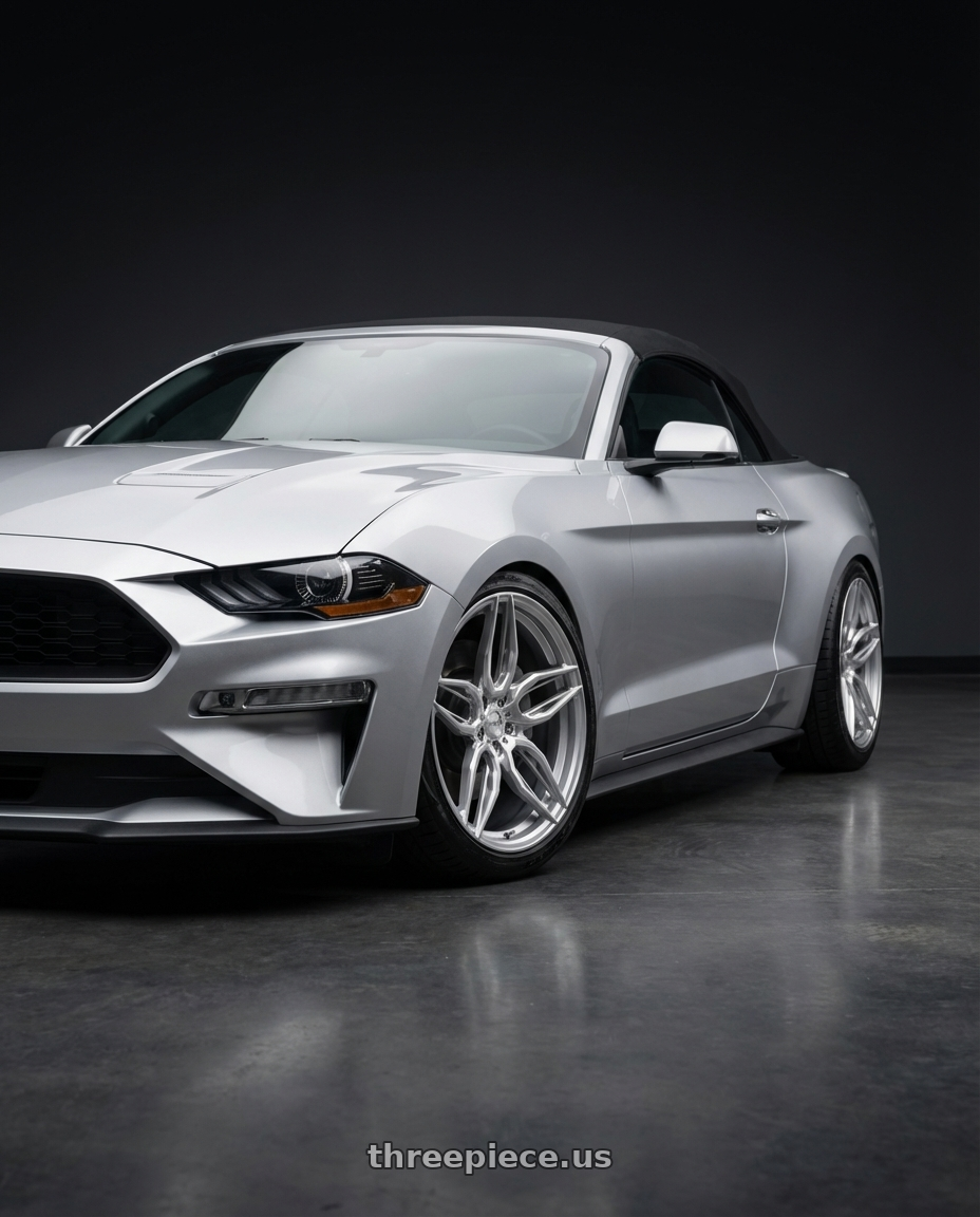 2018 ford mustang with ADV.1 ADV005 5x112 20x10.5 +22 Platinum wheels