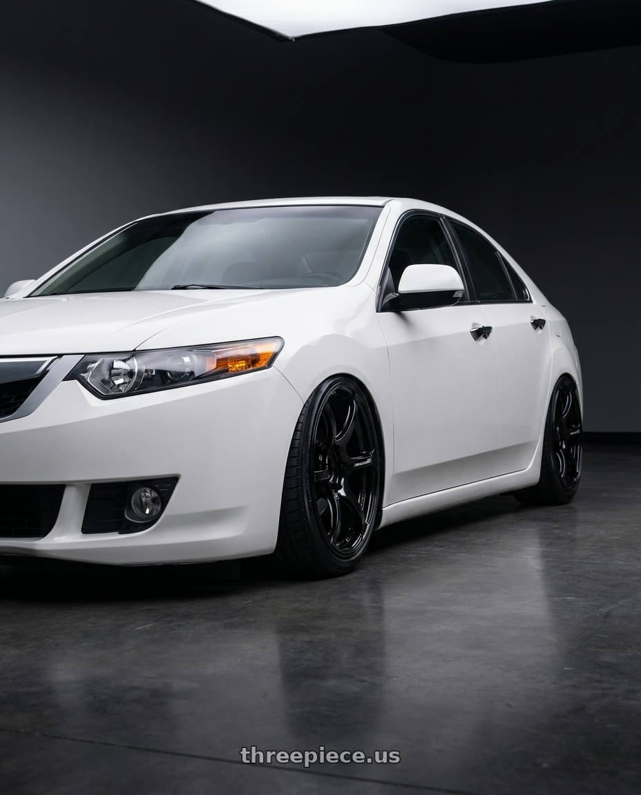 2013 Acura TSX with Advan RGIII 5x114.3 19x9.0+25 Gloss Black wheels