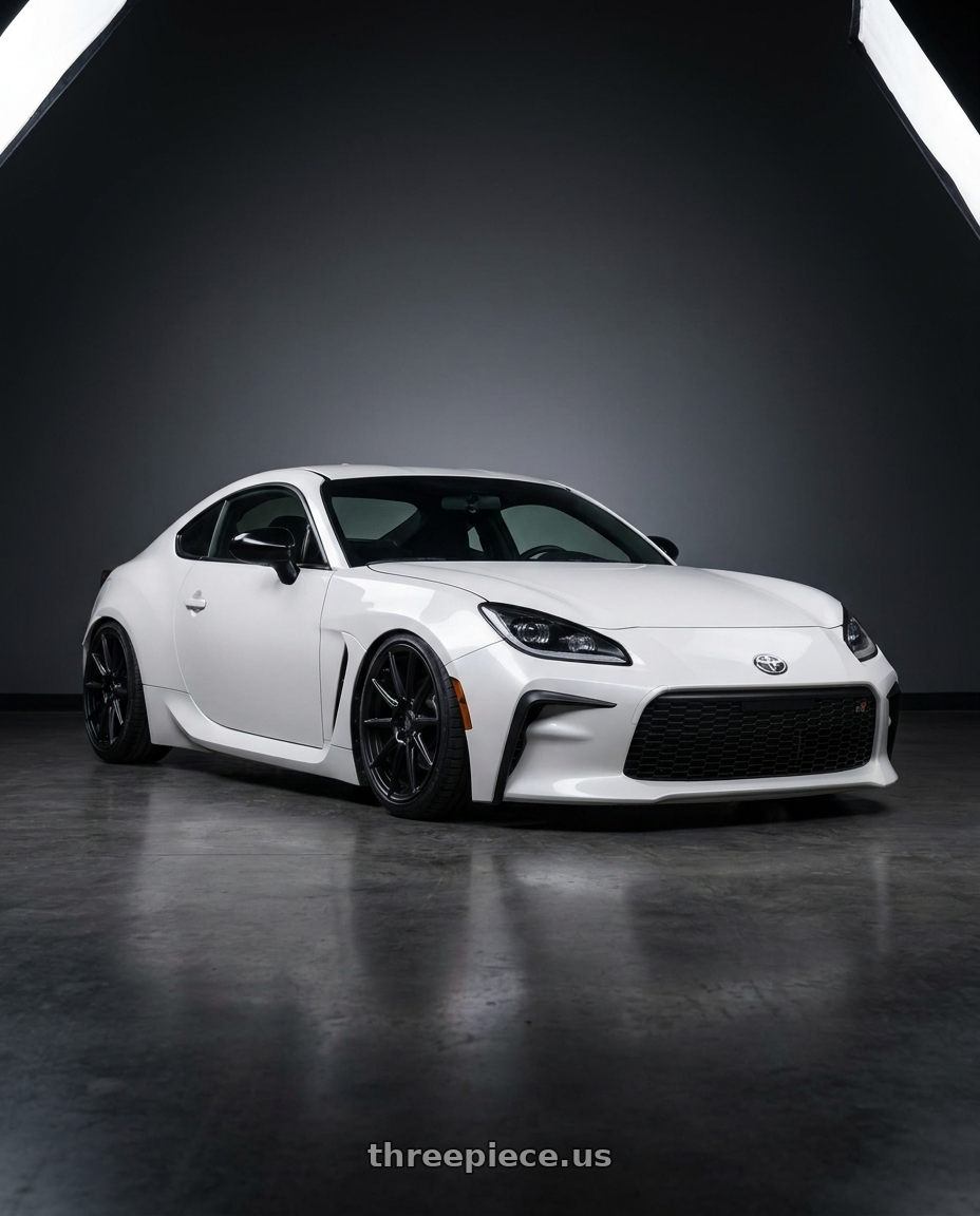 2016 Scion FR-S with Konig Control 5x100/5x114.3 18x8+45 Matte Black wheels