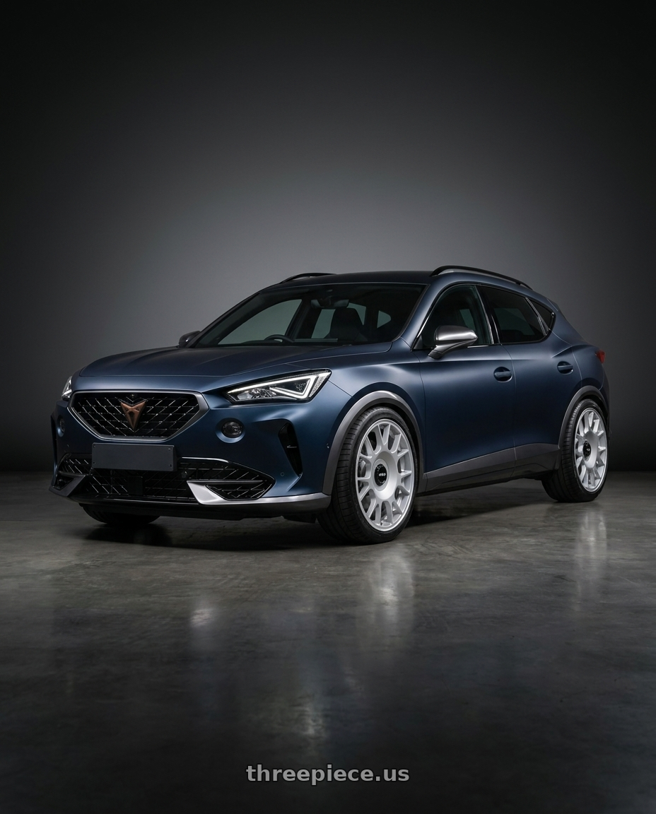 2022 Cupra Formentor with Rotiform 1PC R188 TUF-R 5X108/5X120 19X8.5 +45 SILVER wheels