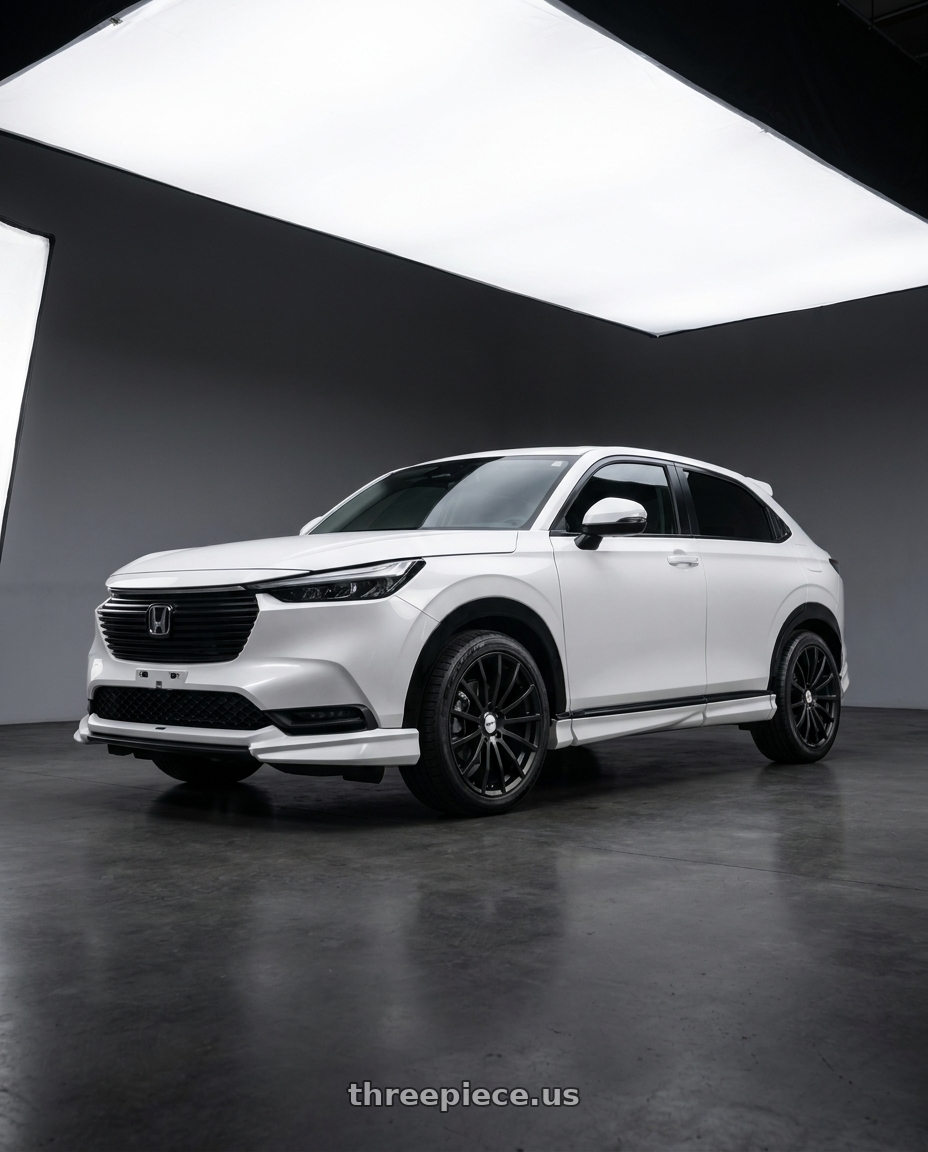 2022 honda hrv with TSW MALLORY 5X114.3 19X8 +40 MATTE BLACK wheels