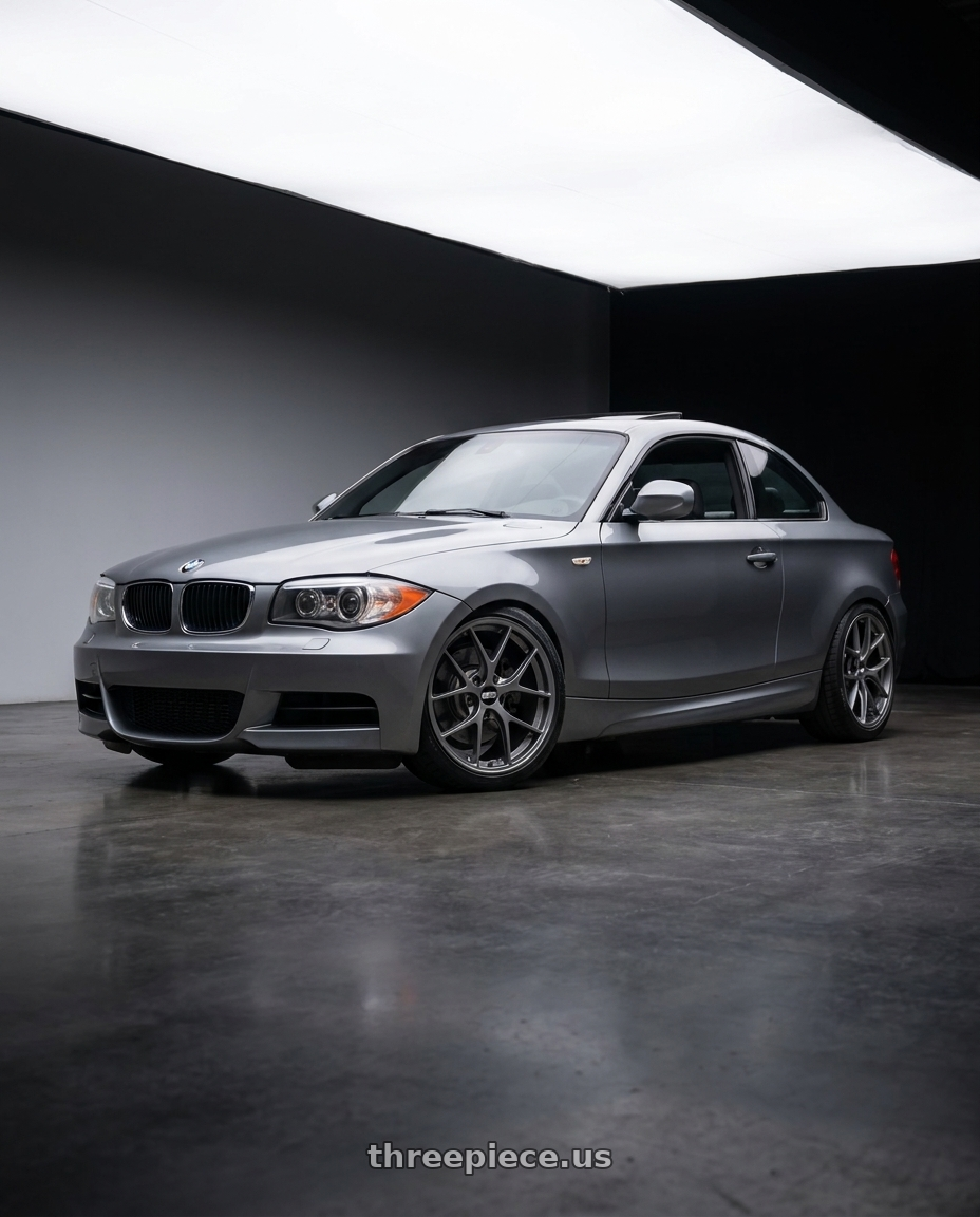 2011 BMW 135I with BBS FI 5x114.3 20x8.75 +44 Titanium wheels