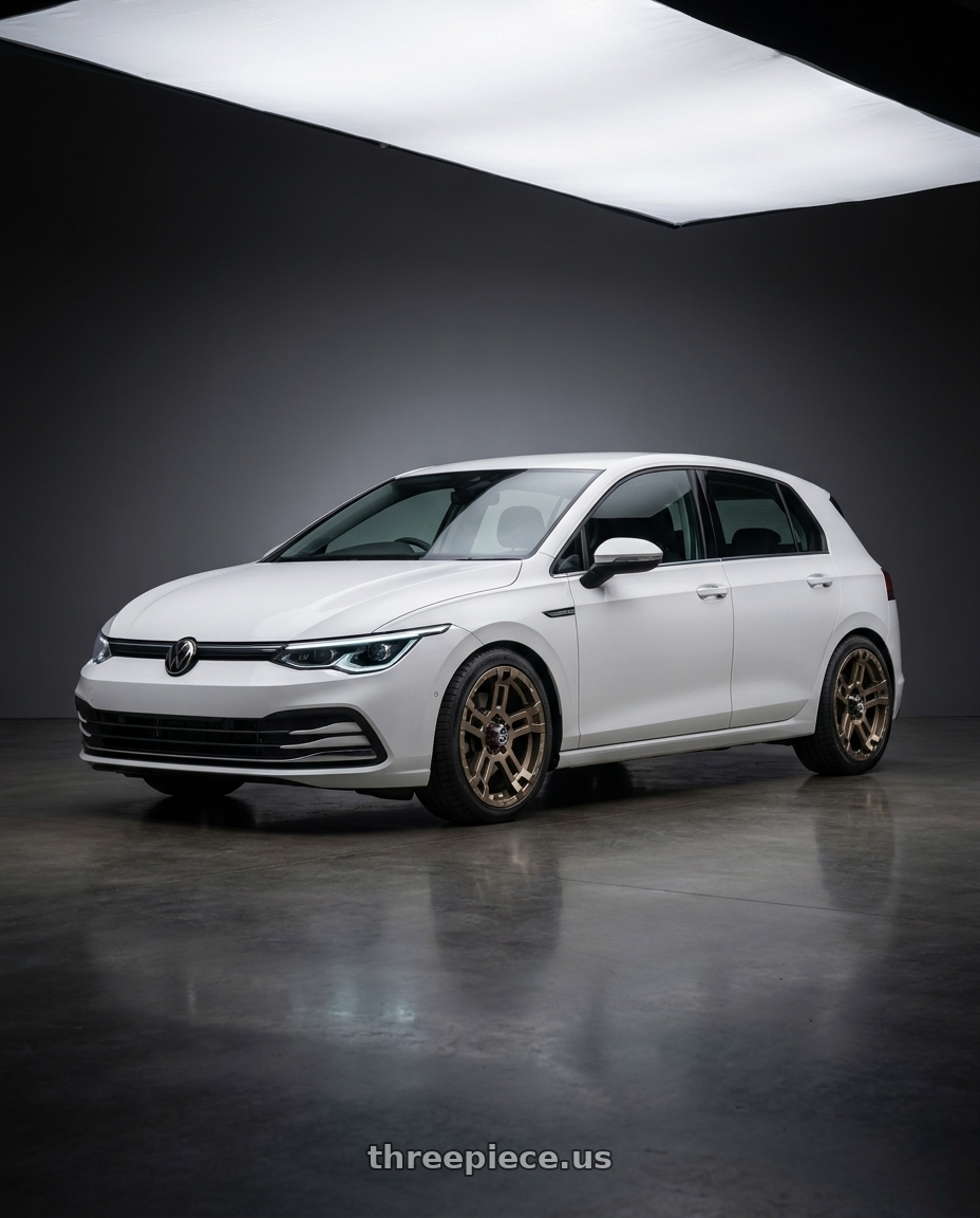 2024 Vw Golf 8 280Etsi with Enkei Commander 5x127 18x8.5+20 Bronze wheels