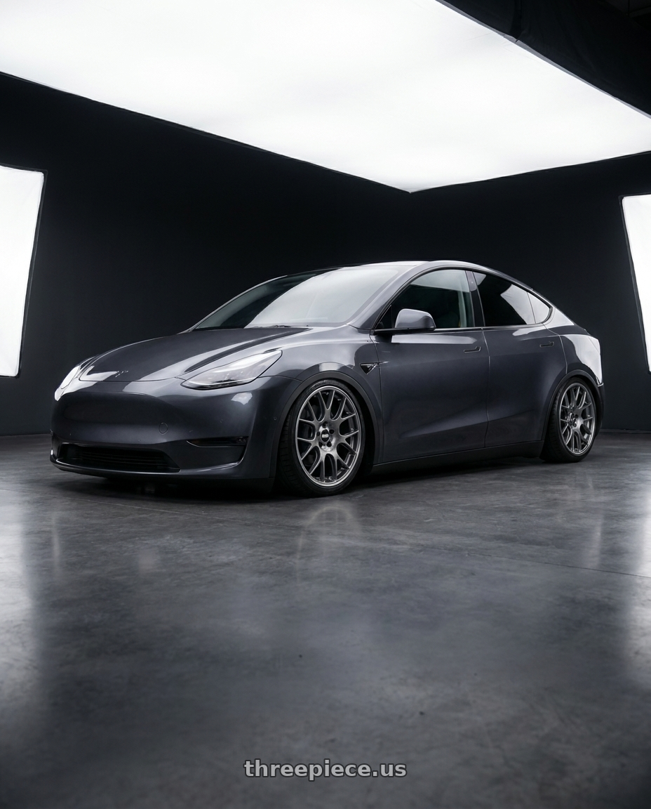E.g. 2025 MODELY with BBS CH-R 5x114.3 20x8.5 +38 Satin Titanium Polished Rim Protector wheels