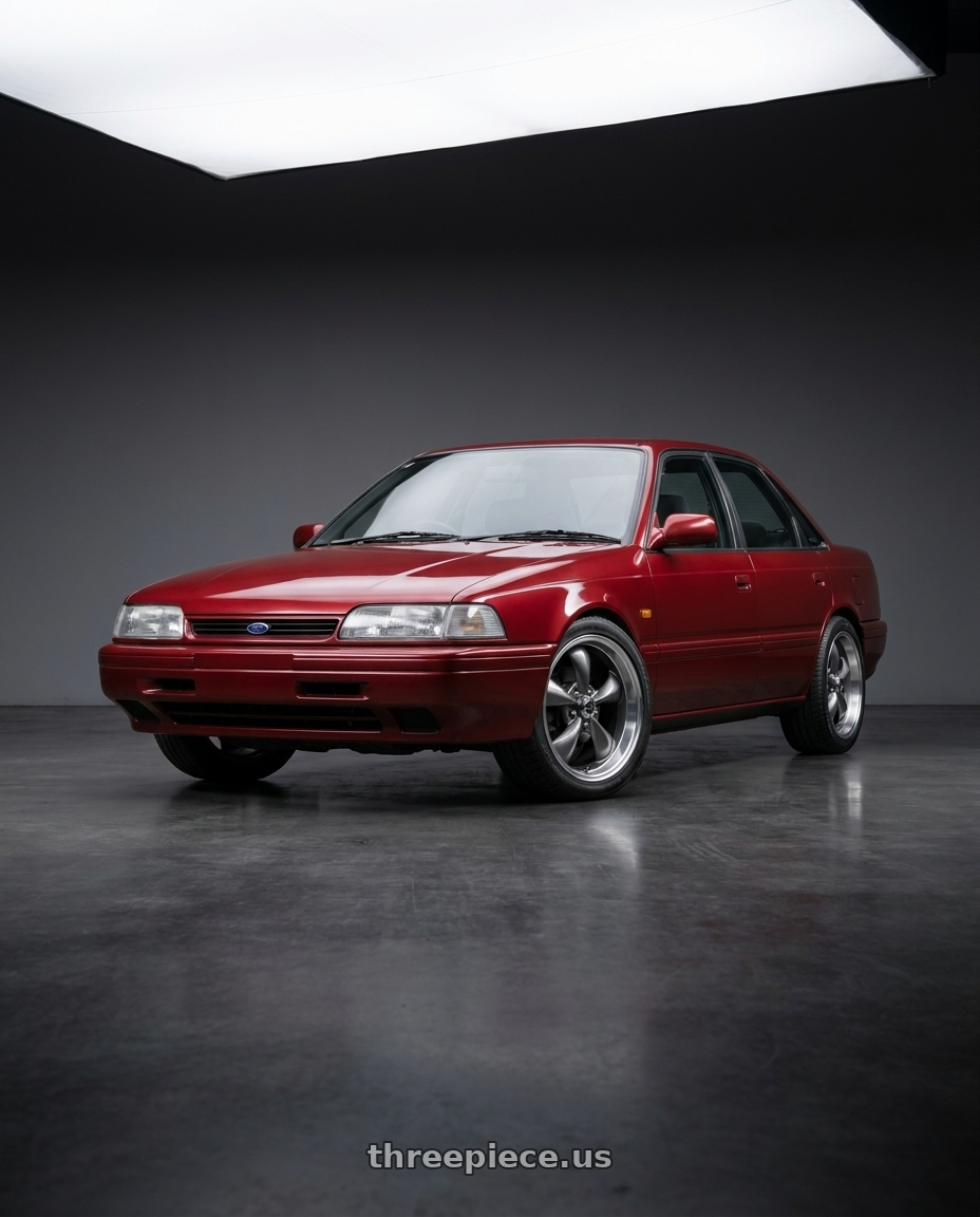 1991 Ford Telstar with American Racing AR105 TORQ THRUST M 5X127 18X8 0 ANTHRACITE W/ MACHINED LIP wheels