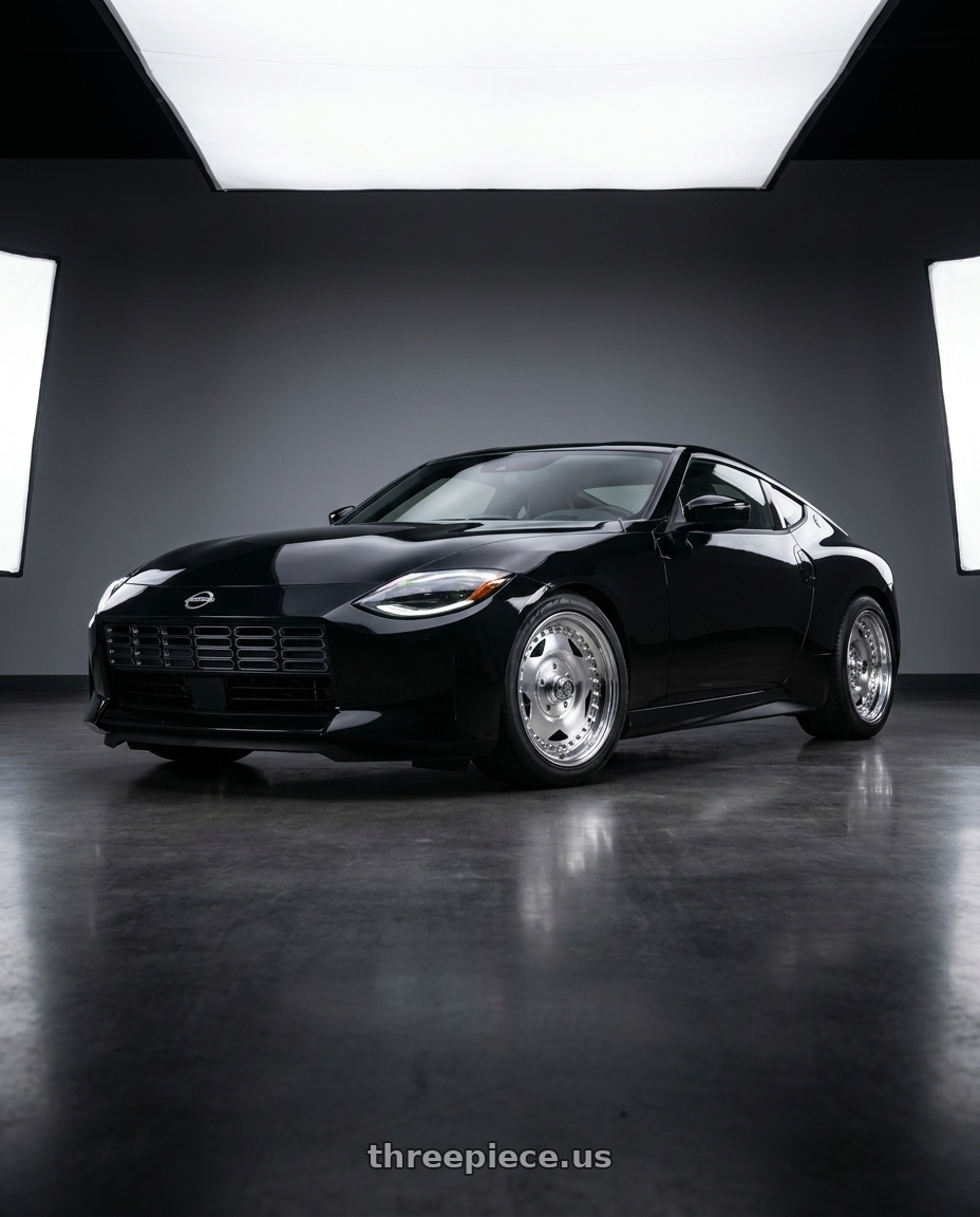 2024 Nissan Z Sport  with Center Line Convo Pro 2.0 5X114.3 15x7 -6 Polished wheels