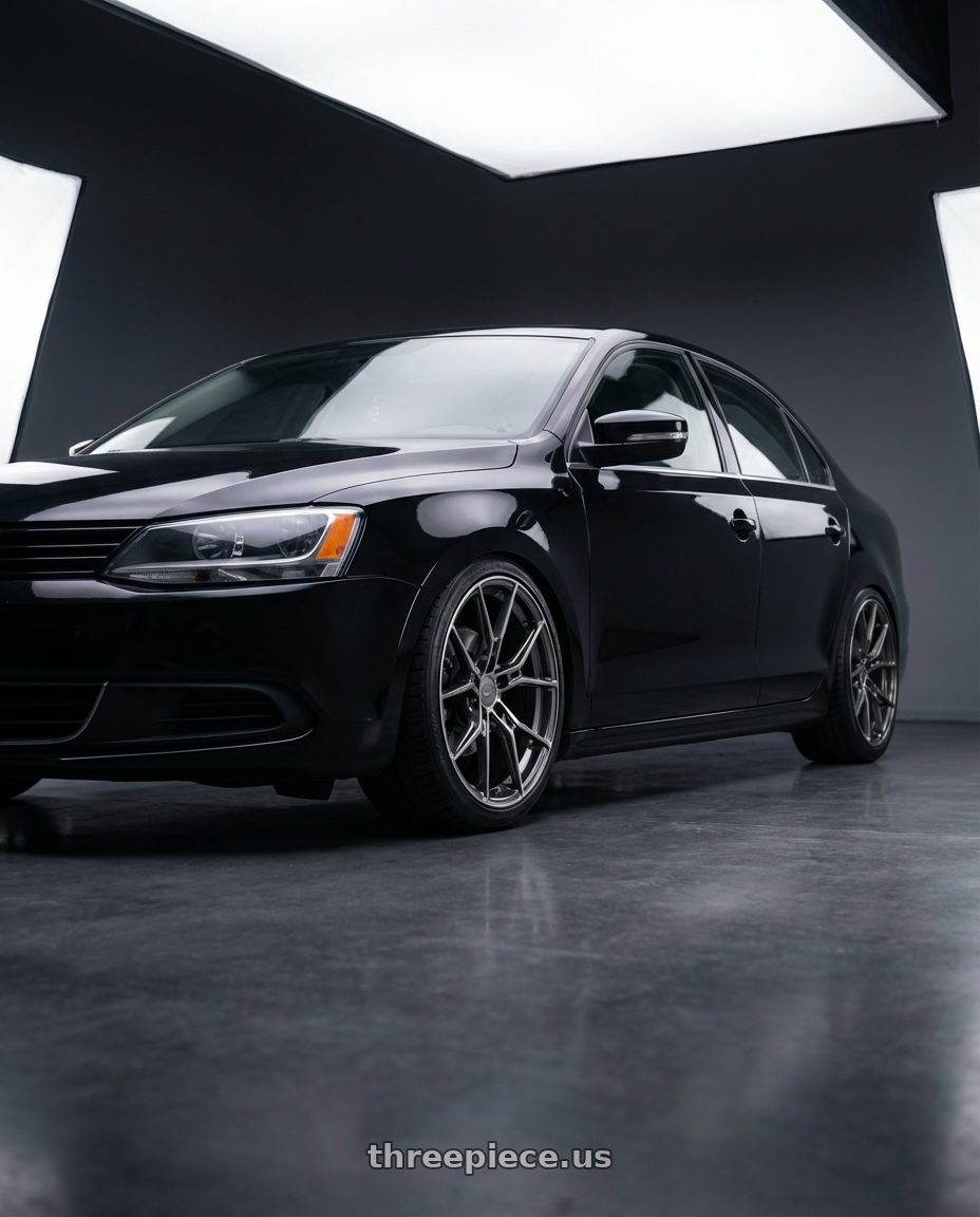 2013 Jetta TSI mk6  with E5 Wheels Daytona 5x120.65 19x9.5+53 TIU wheels